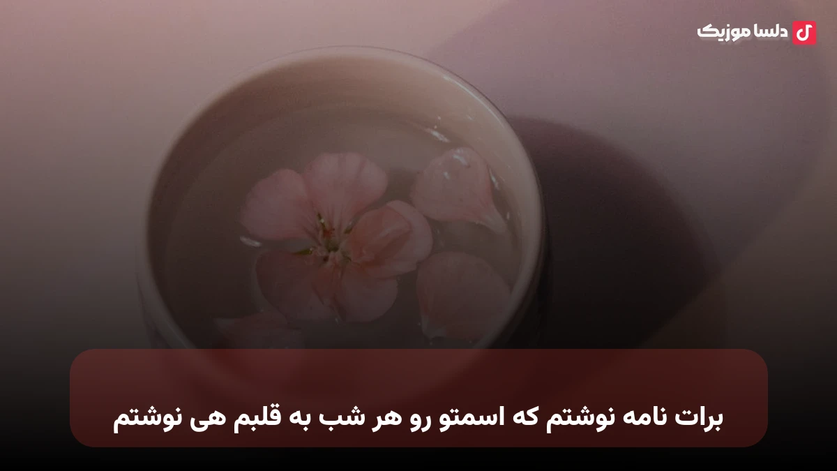 برات نامه نوشتم که اسمتو رو هر شب به قلبم هی نوشتم با صدای زن